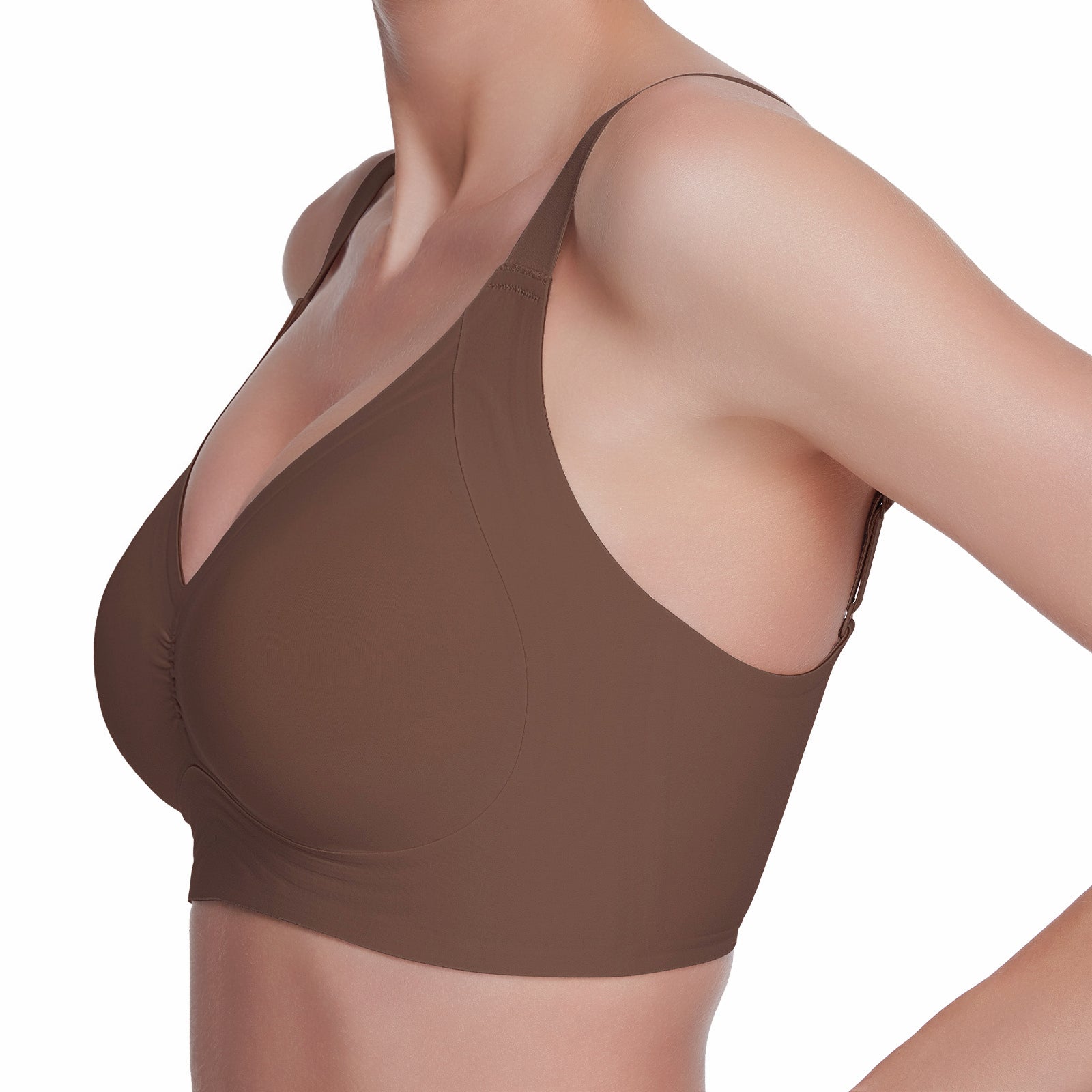 Women Wirefree Bras Full Coverage No Underwire Everyday Bras（OZB)