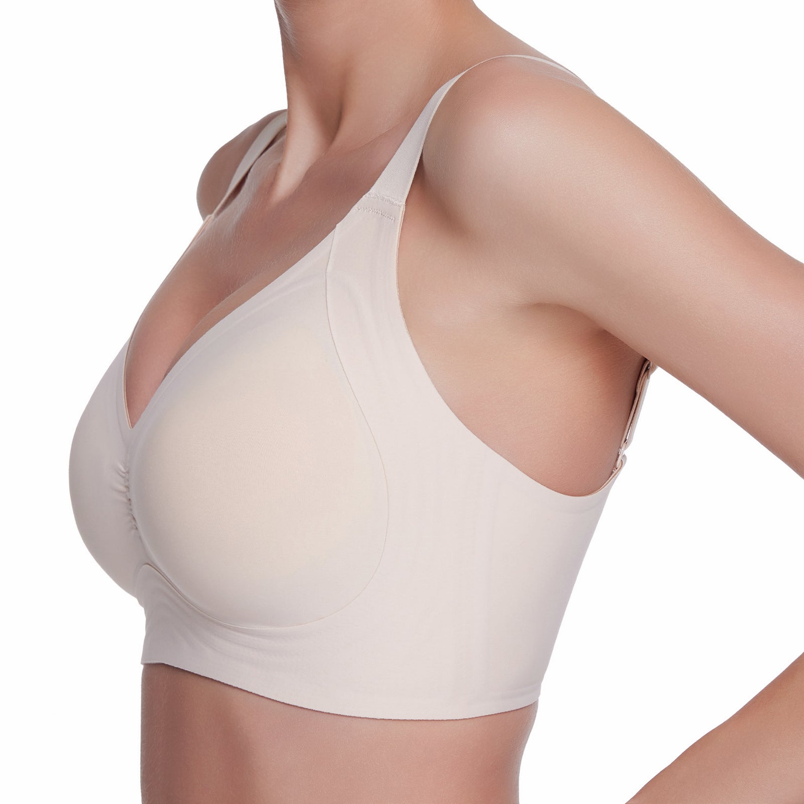 Women Wirefree Bras Full Coverage No Underwire Everyday Bras（OZB)